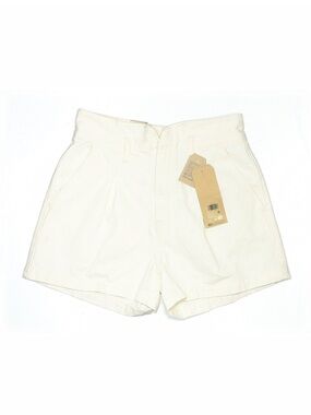 Levi's Women's Cream High-Waist Shorts